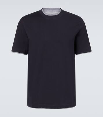 Cotton jersey T-shirt | Brunello Cucinelli