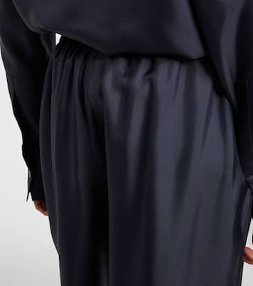 Silk straight pants | Róhe