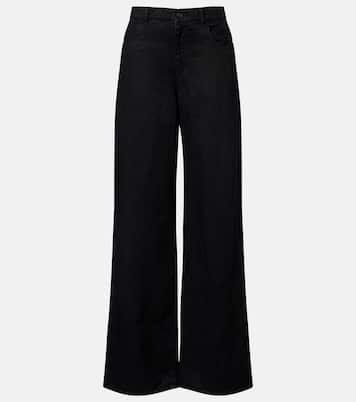Wide-Leg Jeans Eglitte aus Leinen | The Row