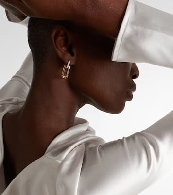 Chiara Small 18kt gold earrings with diamonds | Eéra