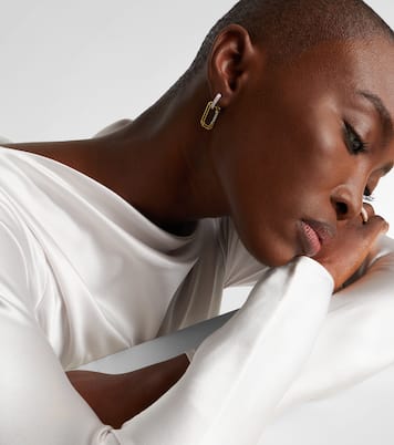 Chiara Small 18kt gold earrings with diamonds | Eéra