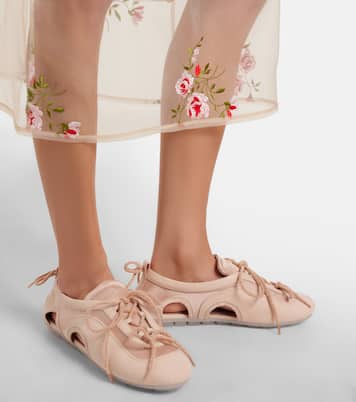 Sneakers mit Veloursleder | Simone Rocha