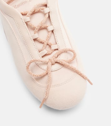 Sneakers mit Veloursleder | Simone Rocha