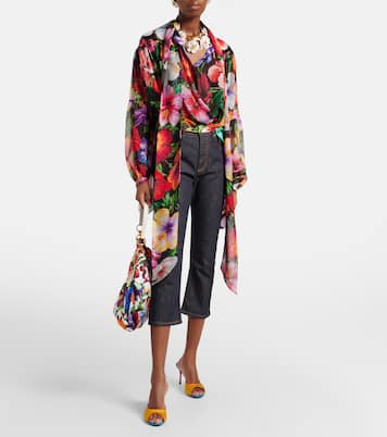 Caprihose aus Denim | Dolce&Gabbana