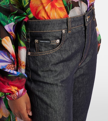 Caprihose aus Denim | Dolce&Gabbana
