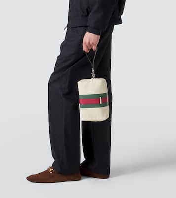 Positano Small canvas pouch | Gucci
