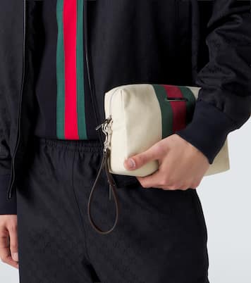 Positano Small canvas pouch | Gucci