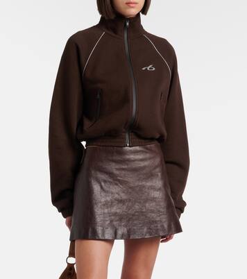 Giacca in cotone con zip | Balenciaga