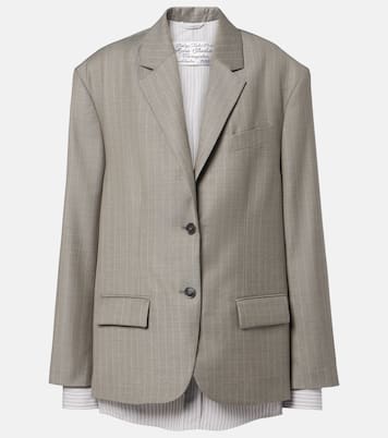 Striped wool jacket | Acne Studios