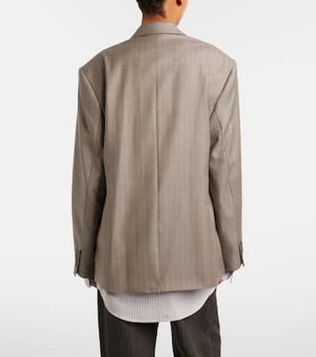 Striped wool jacket | Acne Studios