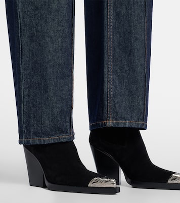Ankle Boots Dallas aus Veloursleder | Paris Texas