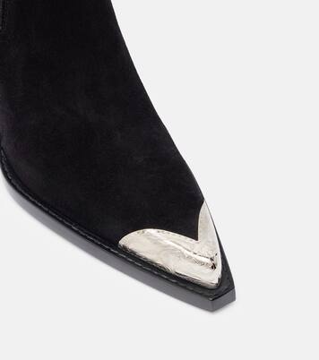 Ankle Boots Dallas aus Veloursleder | Paris Texas