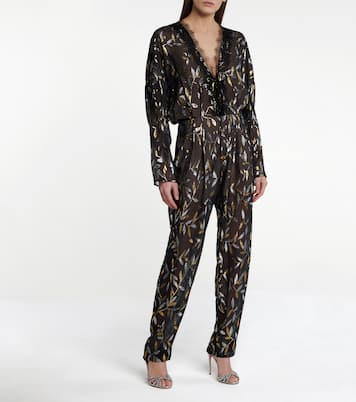 Jumpsuit aus einem Seidengemisch | Dundas