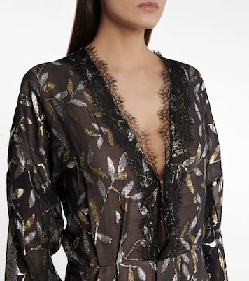 Jumpsuit aus einem Seidengemisch | Dundas