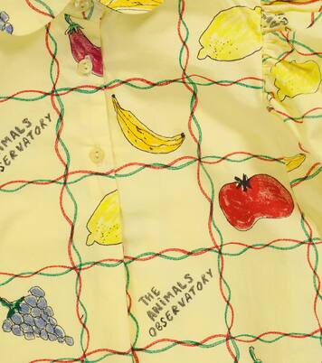 Mouse printed cotton shirt | The Animals Observatory