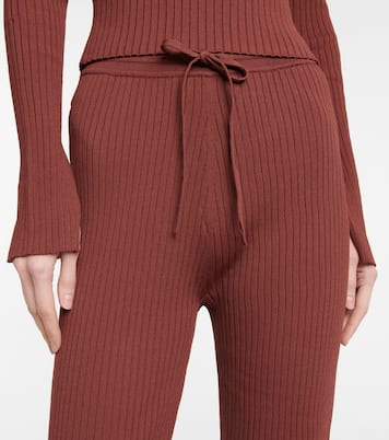 Hose Cornelie aus Rippstrick | Nanushka