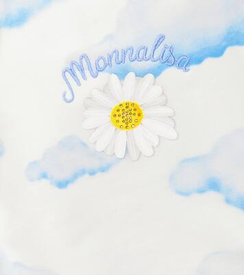 Printed cotton-blend shorts | Monnalisa