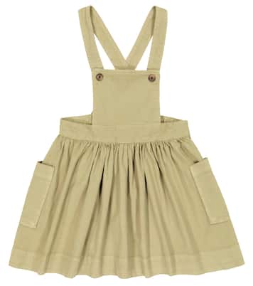 Robe chasuble Amélia en coton | Bonpoint