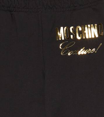 Pantaloni sportivi in cotone con logo | Moschino Kids