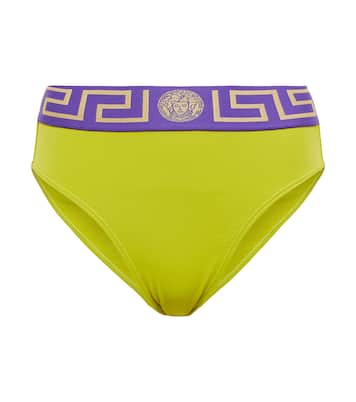 Culotte de bikini à logo | Versace