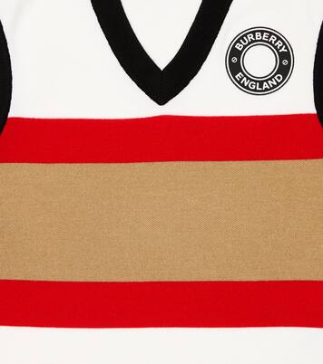 Striped knit sweater vest | Burberry Kids