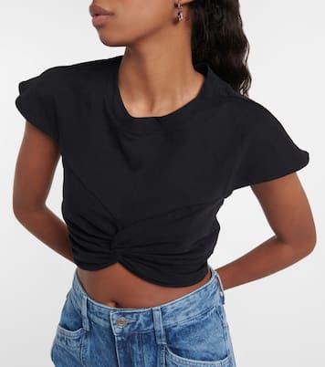 Cropped-Top Zineae aus Baumwolle | Isabel Marant
