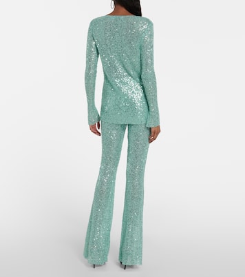 Cardigan mit Pailletten | Self-Portrait