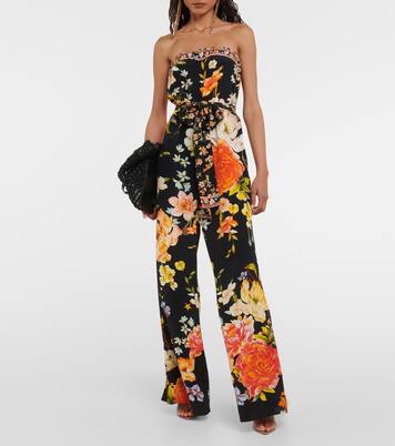 Secret History floral silk jumpsuit | Camilla
