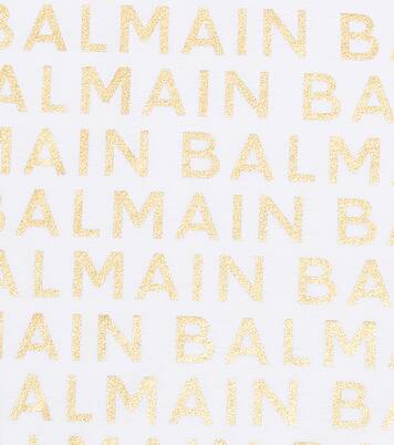 Logo cotton jersey T-shirt | Balmain Kids