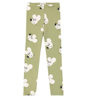Leggings Mouse in jersey di misto cotone | Bobo Choses