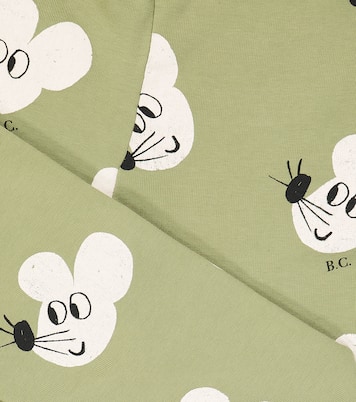Leggings Mouse in jersey di misto cotone | Bobo Choses