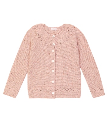 Ivana wool-blend cardigan | La Coqueta