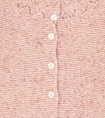 Ivana wool-blend cardigan | La Coqueta