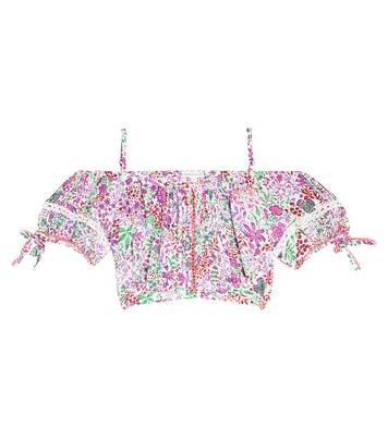 Bonny printed top | Poupette St Barth Kids
