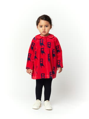 Bébé – Robe Have A Seat imprimée en velours | Bobo Choses