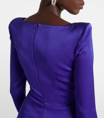 Robe aus Satin | Alex Perry