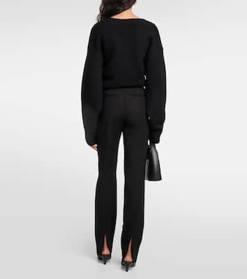 Schmale High-Rise-Hose | Toteme