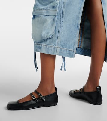 Bulla Rina leather ballet flats | Nodaleto