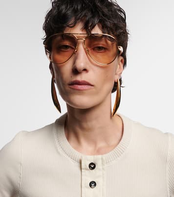 Gafas de sol de aviador Sardine | Bottega Veneta