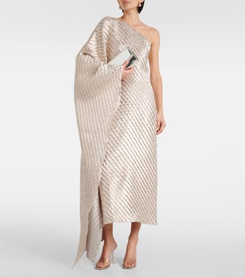 Robe longue Metropolis en jacquard | Taller Marmo