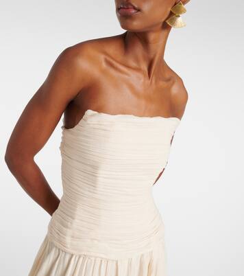 Robe longue Hightide en coton mélangé | Staud