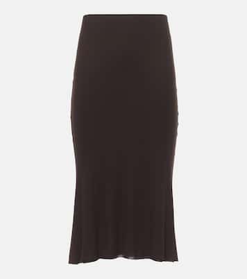Leema jersey midi skirt | Khaite