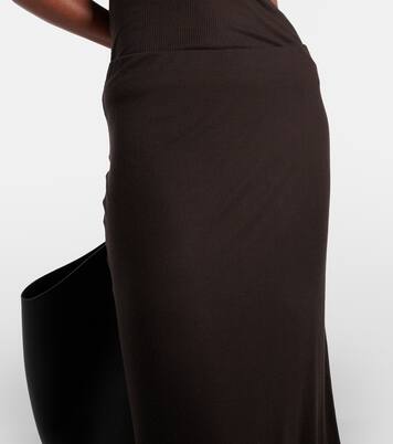Leema jersey midi skirt | Khaite