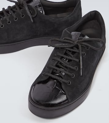 Semanado leather sneakers | Manolo Blahnik
