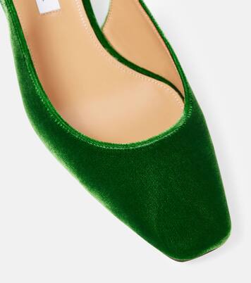 Escarpins Very Bow Tie 35 en velours | Aquazzura