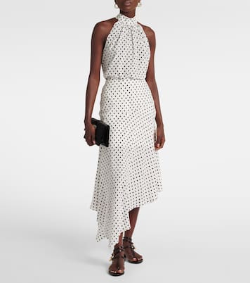 Midirock Rosemary aus einem Seidengemisch | Veronica Beard