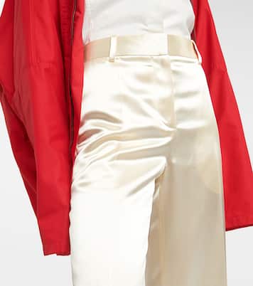 Encore satin wide-leg pants | The Row