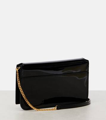 Cassandre patent leather phone pouch | Saint Laurent