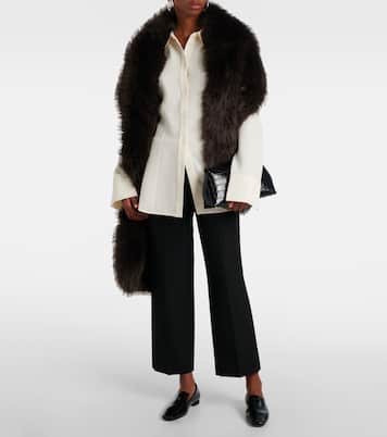 Bluse aus Satin | Toteme