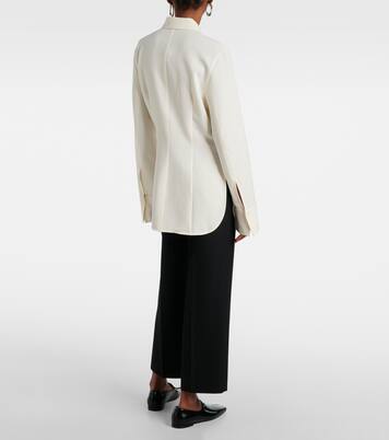 Bluse aus Satin | Toteme